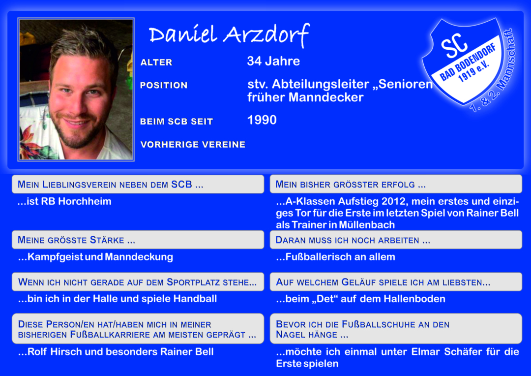 Arzdorf Daniel Scb Steckbrief 281220