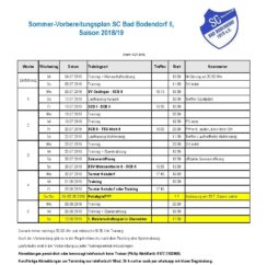 Sommervorbereitungsplan 2 Ma Scb 160718