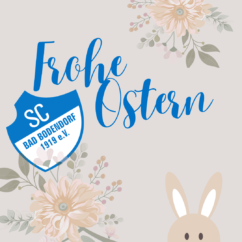 Pastell Blumen Frohe Ostern Instagram Post