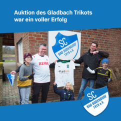 Trikot Übergabe