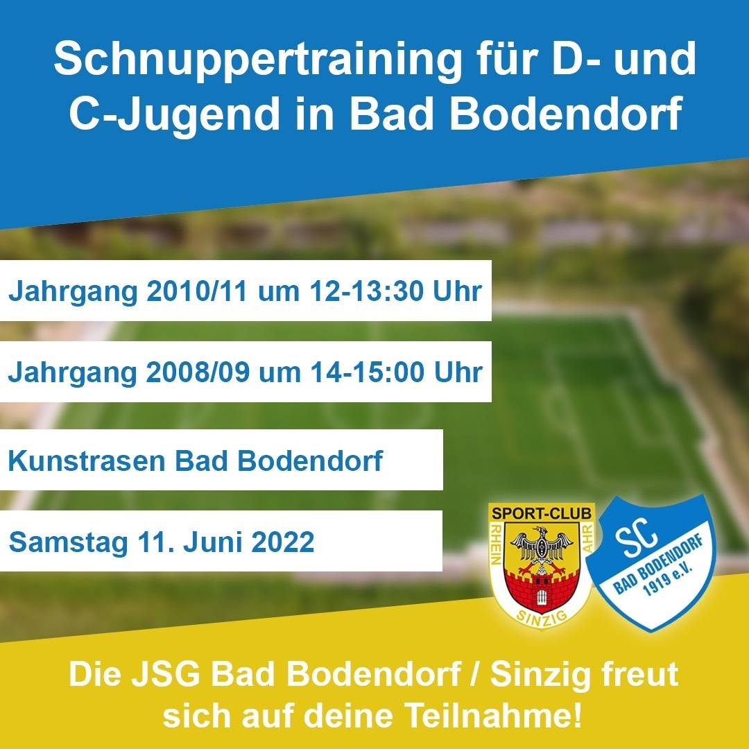 Schnuppertag C D Jugend