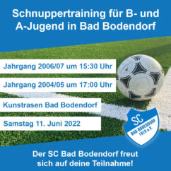 Schnuppertraining A B