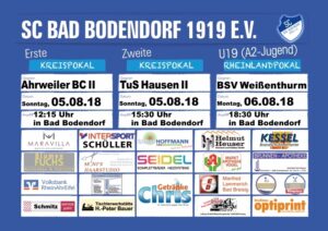 Spielankündigung 050818 A Jugend