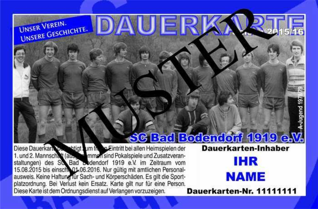 Dauerkarte 2015