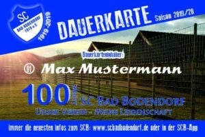 Dauerkarte 2019 20 060819